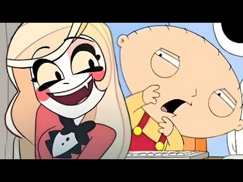 Stewie Reacts to Verbalases Hazbin Hotel Hide Away (Meme) #familyguymemes #hazbinhotel #verbalase