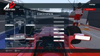 No abs or tc. setup @ end of vid assetto corsa
https://store.playstation.com/#!/en-au/tid=cusa01797_00