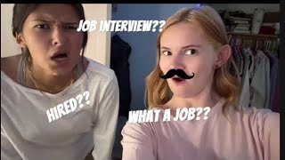 We Had a job Interview?? | Gabby 