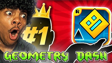 Reacting to "The GREATEST Player To EVER touch GEOMETRY DASH"