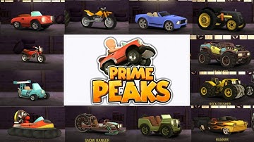 Prime peaks All Vehicles Unlocked Max Level upgrade