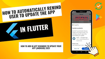 How to automatically remind user to update app from Playstore (Android) 2023 || under 2 mins