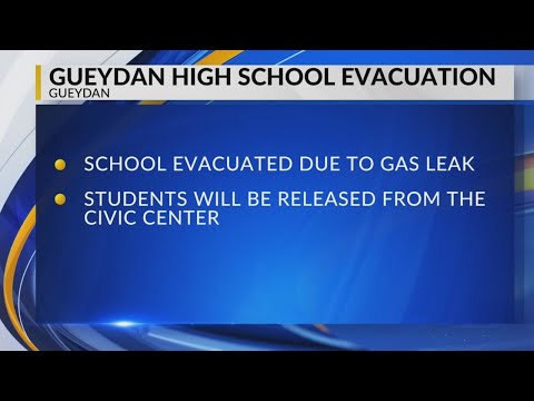 Gueydan High School evacuated due to gas leak