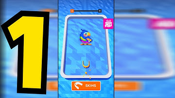 Collect Cubes Gameplay Walkthrough - First Impressions - Unlock All Originals Skins