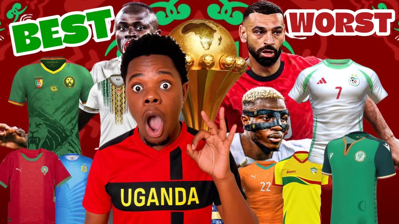 RANKING ALL LEAKED AFCON 2025 HOME KITS