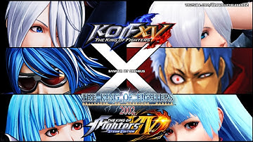 KOF XV - STANCE COMPARISON of TEAM KROHNEN with KOF 2002/XIV