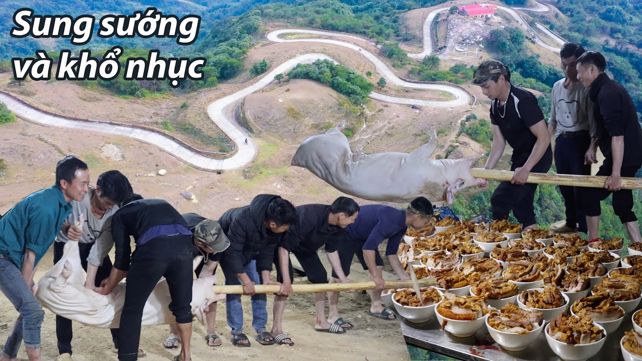 Sung sướng và Khổ nhục với ẩm thực đám cưới người dao trên đỉnh Mẫu Sơn - Lạng Sơn