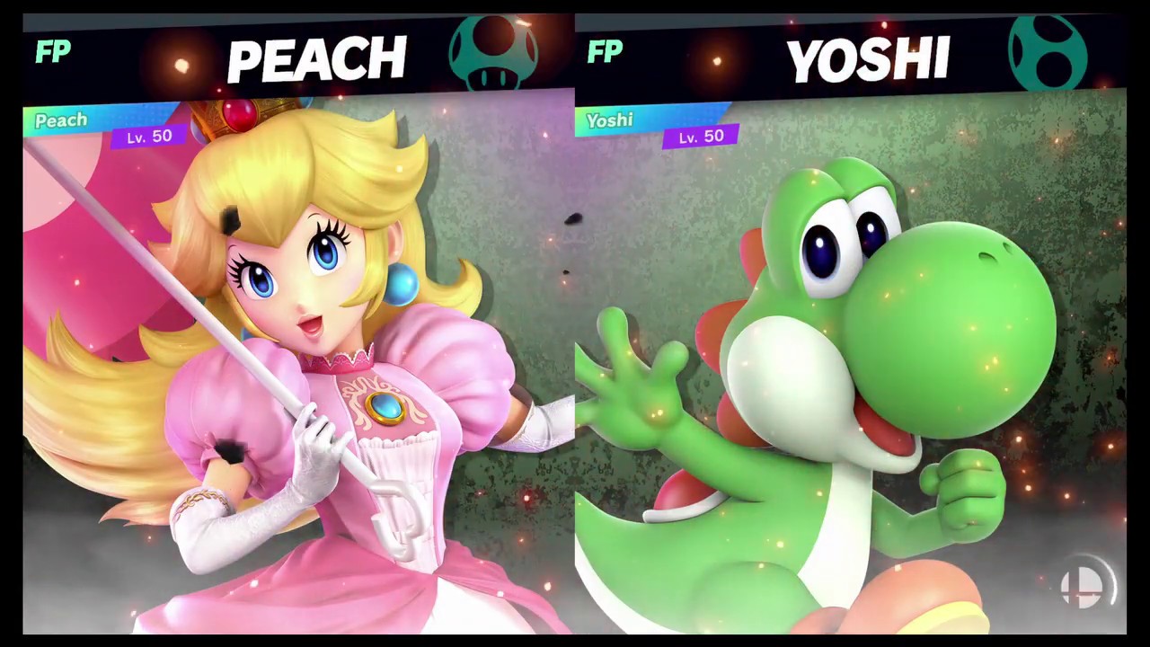 Super Smash Bros Ultimate Amiibo Fights Request #3651 Peach vs Yoshi ...