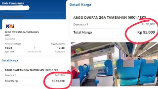 CARA BELI TIKET KERETA API GO SHOW EKSEKUTIF Rp 95.000 || MURAH BANGETT screenshot 4