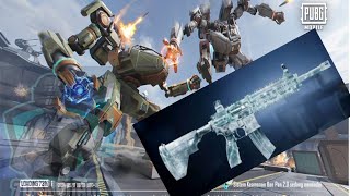 PAKAI TEMBAK Skin Glacier M416 MUSUH AUTO GAK BERANI KELUAR -PUBG MOBILE