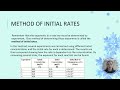 AP Chemistry Topic 5.2 - Introduction to Rate Law
