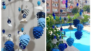 HARİKA BİR BALKON SÜSÜ YAPIMI(1)MAKING A WONDERFUL BALCONY DECORATION#diy  #balkon#balcony#süs#shush