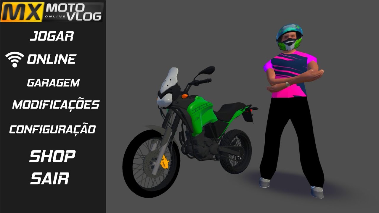 Novo mx bikes online com polícia pra celular #mxbik #mxgrau #jogosdecr