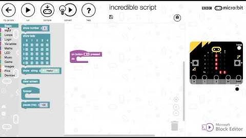 BBC Microbit - Programming Buttons
