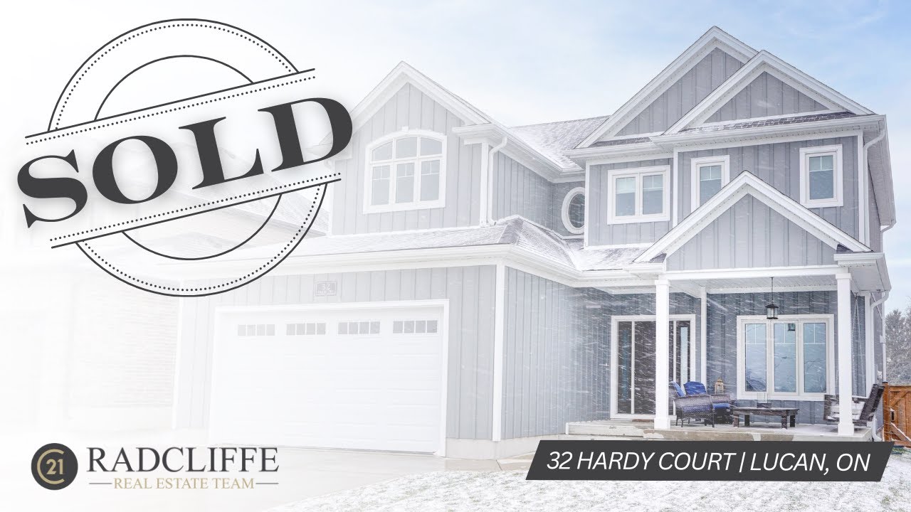 HOME FOR SALE IN LUCAN, ON (32 Hardy Ct. Lucan, ON) YouTube