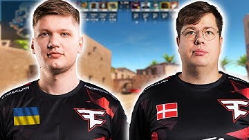 S1MPLE STRUGGLING WITH KARRIGAN! FAZEUP? - FACEIT POV V-COMMS ANUBIS CS2 #cs2 #csgo