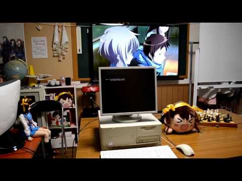 The Disappearance of Haruhi Suzumiya: Perfectly Timed 'Ready?_' and 'Enter' Scene