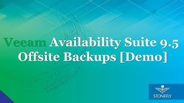 Demo Video: Veeam Availability Suite 9.5 off site backups