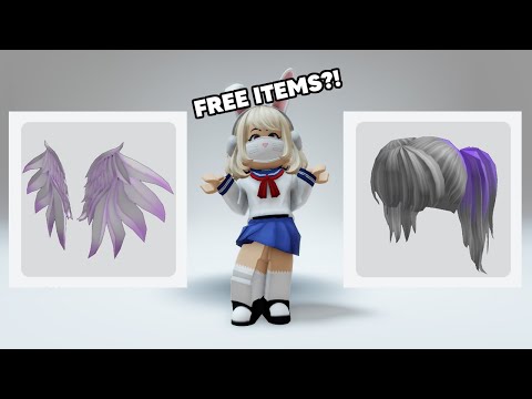 FREE ITEMS COMING TO ROBLOX?!😨😨