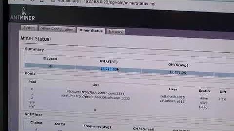 Bitmain Antminer S9 (15) hashing