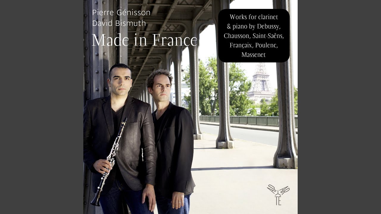 Sonate Pour Clarinette Opus 167 - Partition Musicale - Œuvre Classique Pour Clarinettistes