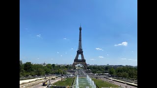 Exploring Paris on foot