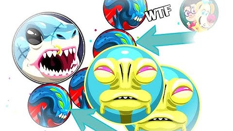 BEST TRICKSPLIT IN BLOB.IO EVER AND BEST DESTROY TEAMS