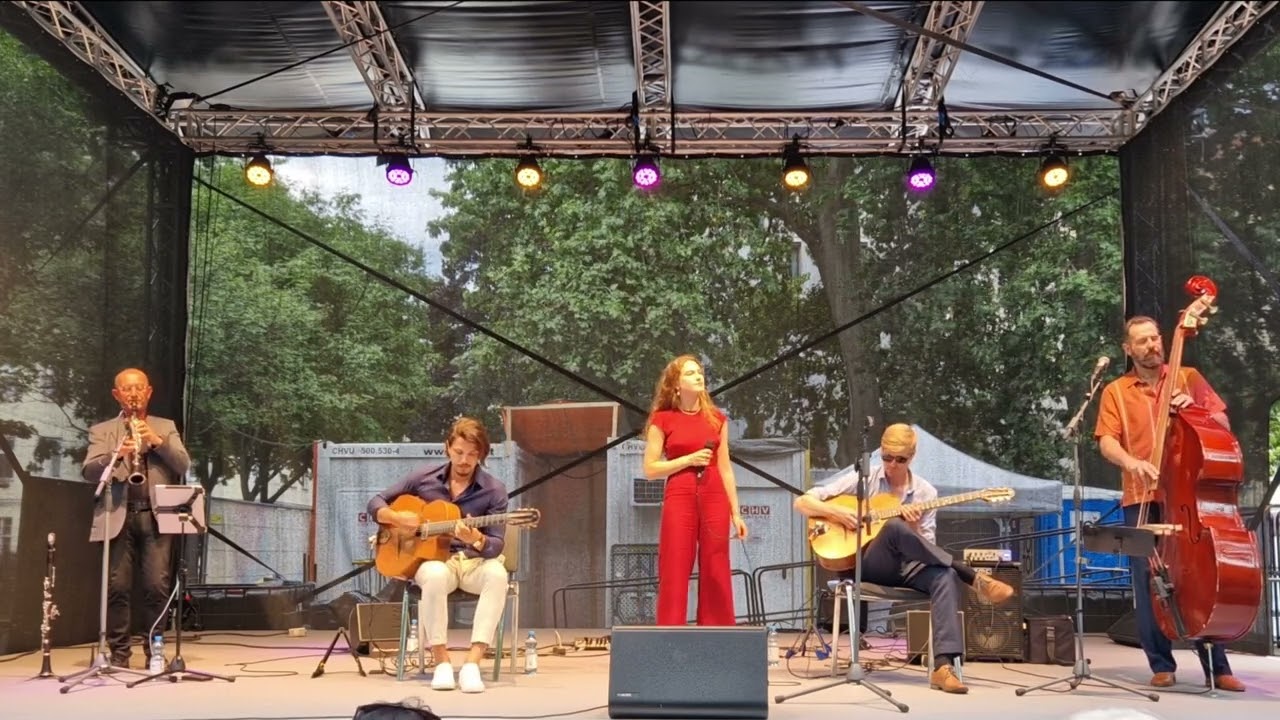 Belle Affaire - Les Passants @ Kultursommer Wien, July 2022