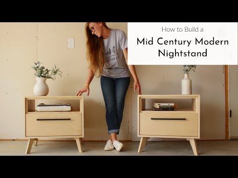 How to Build a Mid Century Modern