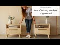How to Build a Mid Century Modern Nightstand