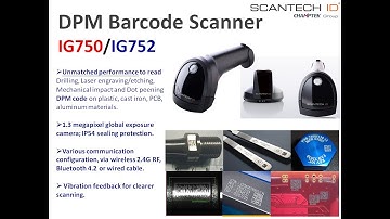 Industrial Barcode Reader - IG750 testing video