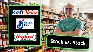 Kraft Heinz vs General Mills vs Hormel Foods stock analysis | Best packaged food stock | KHC GIS HRL