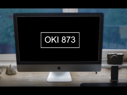 Лучшее МФУ для офиса - OKI MC 873 DNCT