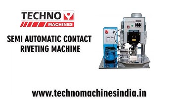 Automatic Riveting Machine | Techno Machine India | Special Purpose Machines