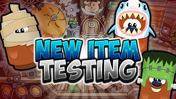 RocketSnail Online Testing New Items - Box Critters