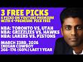 NBA Picks - Raptors vs Jazz Prediction, 3/23/2026 Best Bets, Odds & Betting Tips | Docs Sports