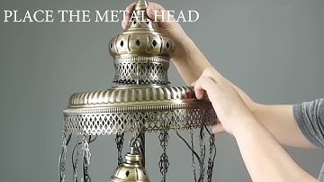 9  globe floor lamp setup video