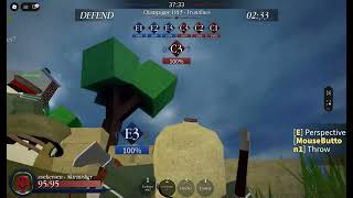playing as skirmisher and being bad at it!