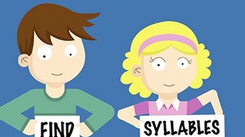 iMO-LEARN Tutorial:  Find syllables