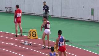 20161021ユース男子400ｍ準決勝1組
