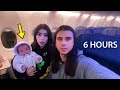 Flying with our baby for the first time