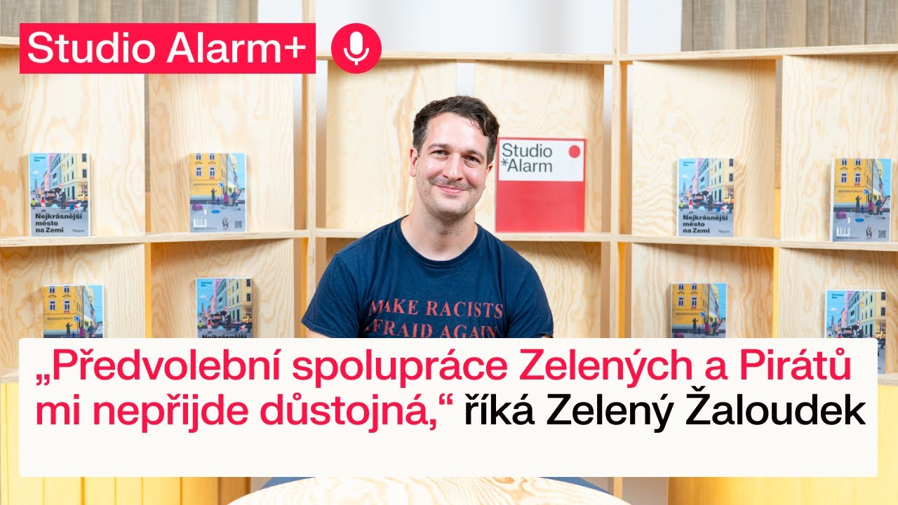Předvolební spolupráce Zelených a Pirátů mi nepřijde důstojná | Rozhovor s Matějem Žaloudkem