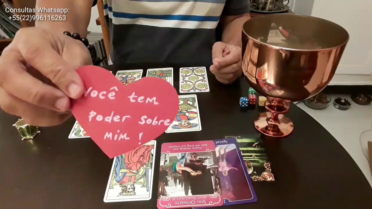 Tarot Interativo:  O que posso esperar deste amor ? AMULETOS.