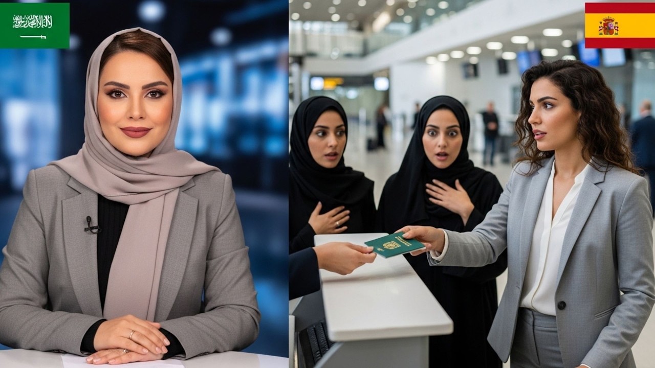 Pasaporte español deja en evidencia al saudí en el aeropuerto por su fuerza global