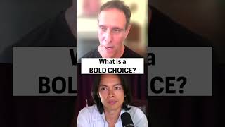 What is a BOLD CHOICE? | Paul Weber Casting Director | Acting Advice