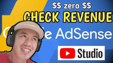 HOW TO CHECK REVENUE EARNINGS IN GOOGLE ADSENSE NOT SHOWING AND YOUTUBE STUDIO APP 2020 UPDATE