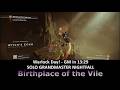 13:29 Solo Flawless GM - Birthplace of the Vile -50 | Prismatic Warlock | Destiny 2