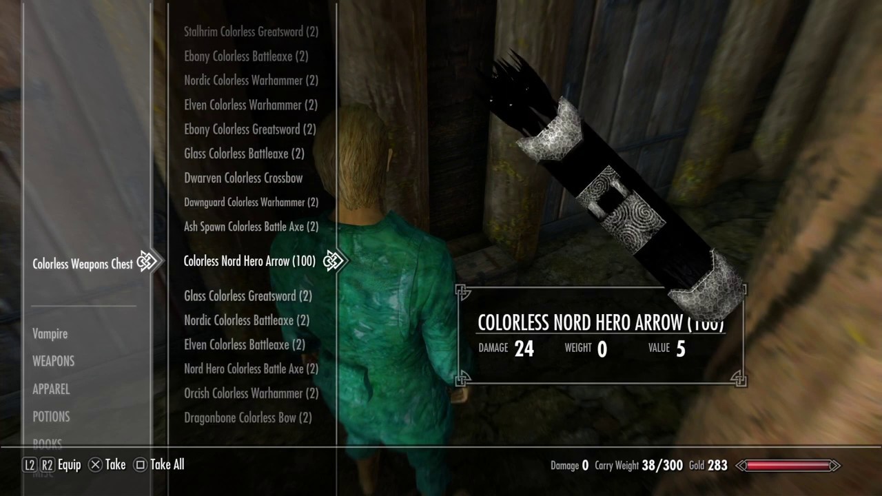 skyrim nord hero weapons