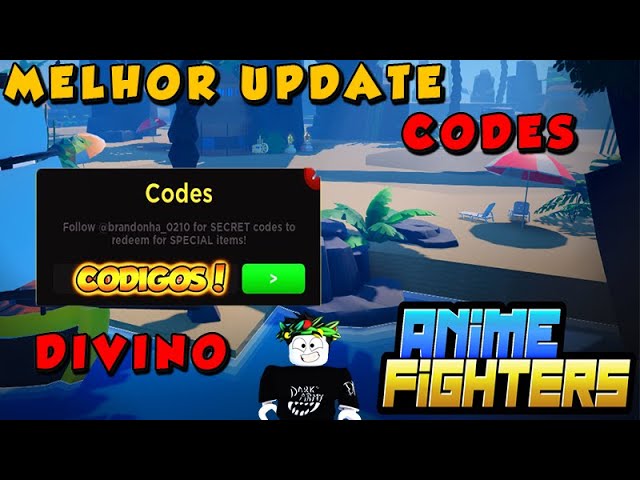 NOVOS MEGA CODES + NOVO MÍTICO E LENDÁRIO DA ATUALIZAÇÃO DE SAO DO ANIME  FIGHTERS SIMULATOR !!! 