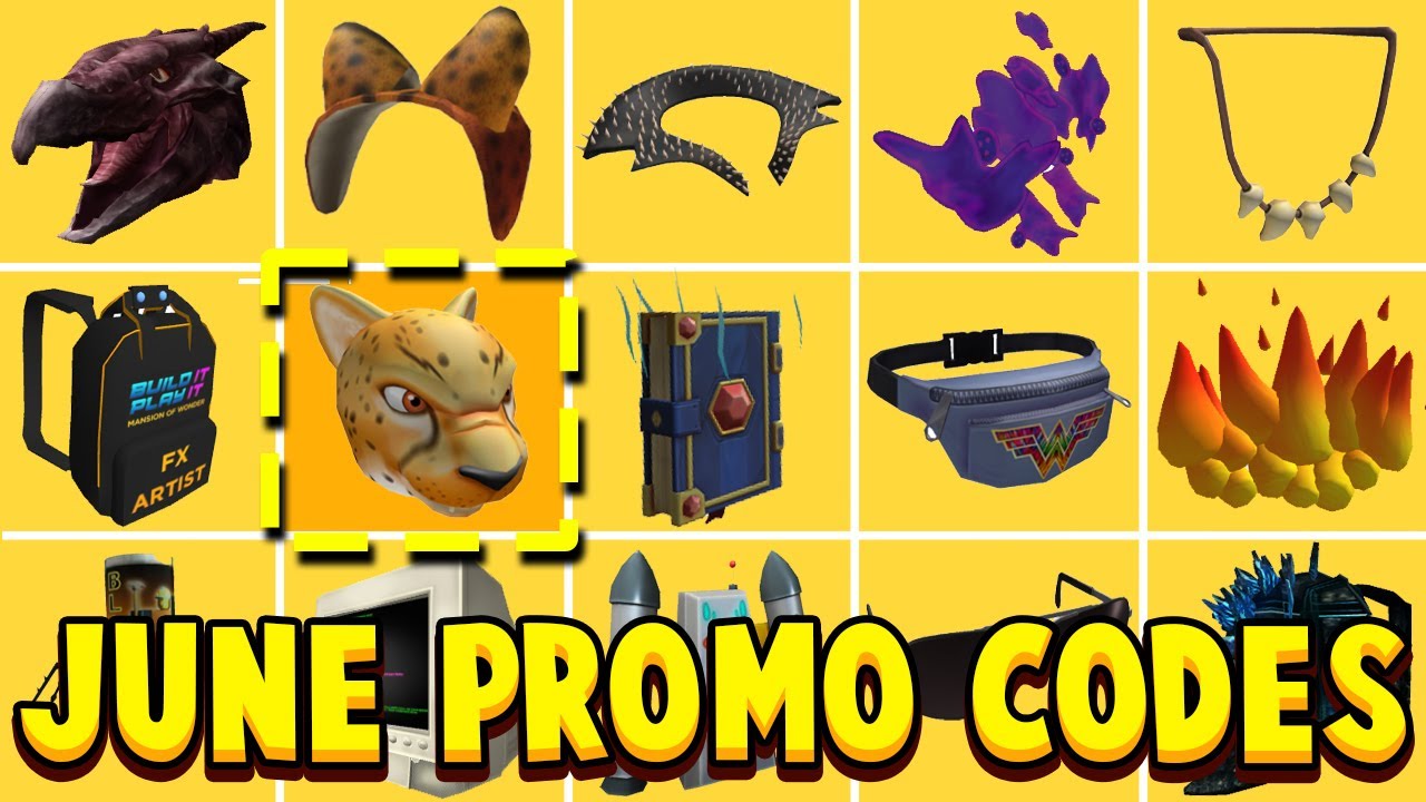 ALL NEW JUNE 2021 ROBLOX PROMO CODES! New Promo Code Working Free Items  EVENTS (Not Expired) 